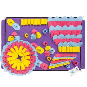 Mata węchowa dla psa edukacyjna duża 70x50 cm