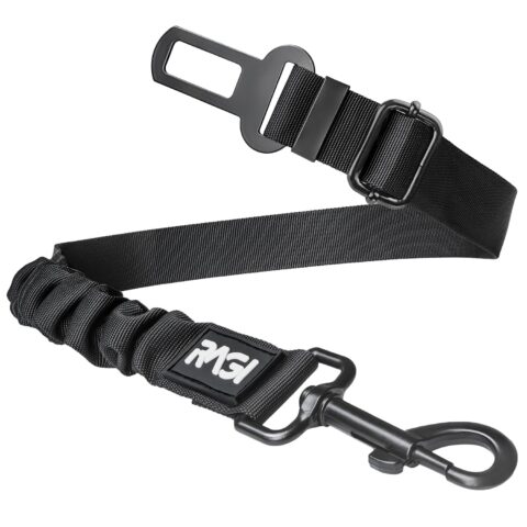 Pas bezpieczeństwa dla psa do samochodu z amortyzerem