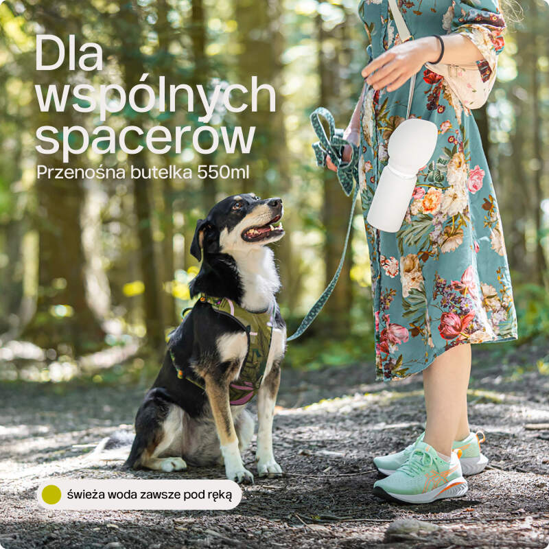 Butelka na wodę dla psa i kota, Bidon, Butelka przenośna - obrazek 3