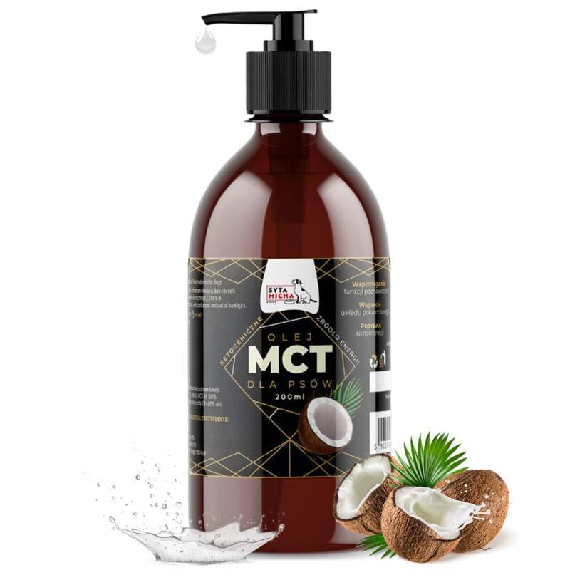 Syta Micha – Olej dla Psa  MCT 200ml