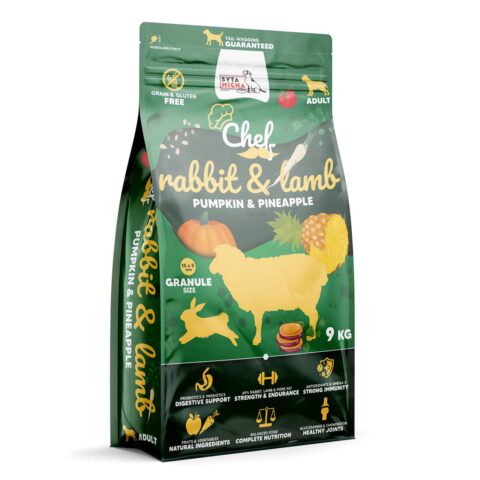 Alternative view of Syta Micha - Sucha Karma dla Psa Królik i Jagnięcina z Dynią i Ananasem 9 kg