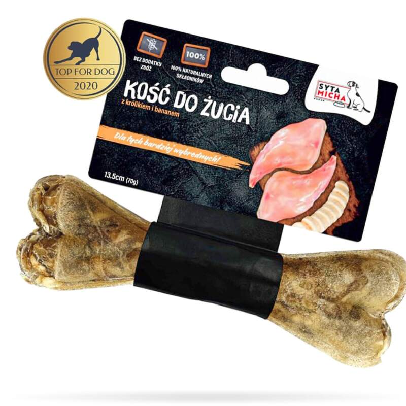 Syta Micha – Funkcyjna Kość do Żucia dla Wybrednych Psów 13,5 cm - obrazek 2