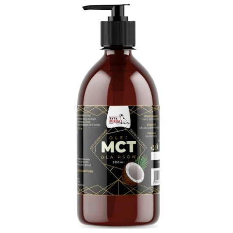 Alternative view of Syta Micha – Olej dla Psa  MCT 200ml