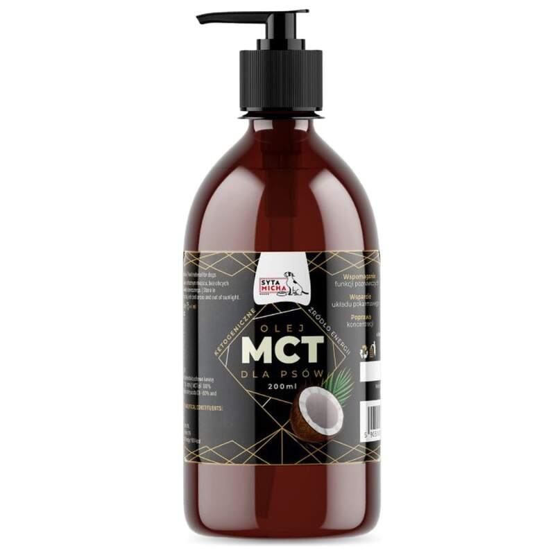 Syta Micha – Olej dla Psa  MCT 200ml - obrazek 2