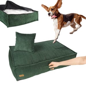 Legowisko dla psa  Łóżko Materac Posłanie dla psa Zielone Rozmiary