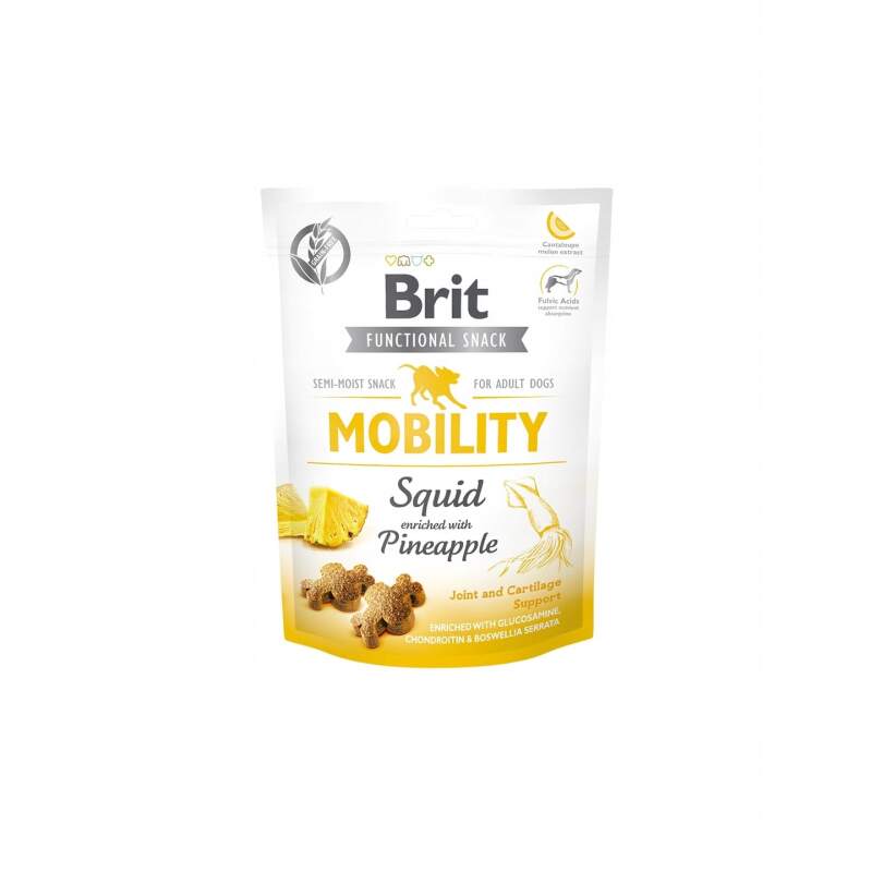 Przysmak dla psa Uzupełniająca Karma dla psa Brit  Care Dog Functional Snack Mobility Squid 150 g - obrazek 2