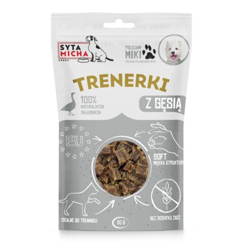 Alternative view of Syta Micha Przysmaki dla psa Trenerki z Gęsią Naturalne Smaczki 80 g