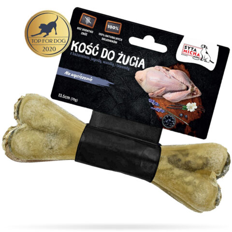 Alternative view of Syta Micha Gryzak dla psa Kość do Żucia na Wyciszenie Naturalna 13,5 cm