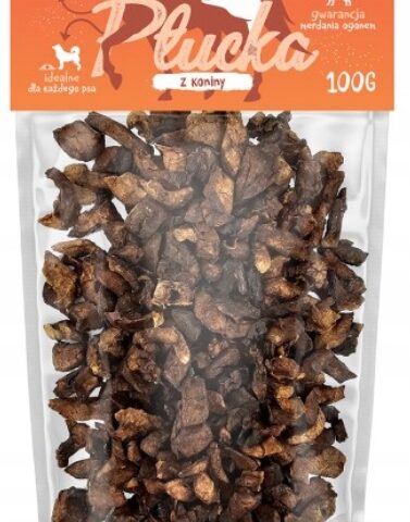 Alternative view of Przysmaki dla Psa Naturalne Smaczki Mini Płucka z Koniny Syta Micha 100 g