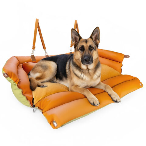 Alternative view of Fotelik Samochodowy dla Psa Legowisko na Siedzenia 2w1 Transporter dla psów