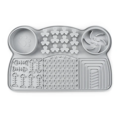 Alternative view of Mata do lizania dla psa Spowalniająca Antystresowa Tacka Duża 38x25 cm