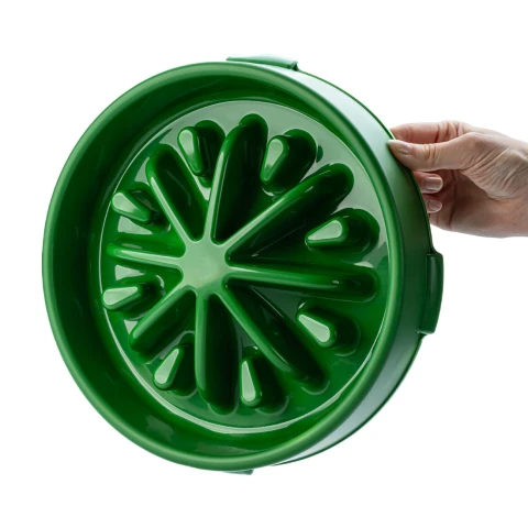 Alternative view of MISKA SPOWALNIAJĄCA JEDZENIA Dla Psa Duża Na Karmę z Przegrodami 28cm 1,2 L