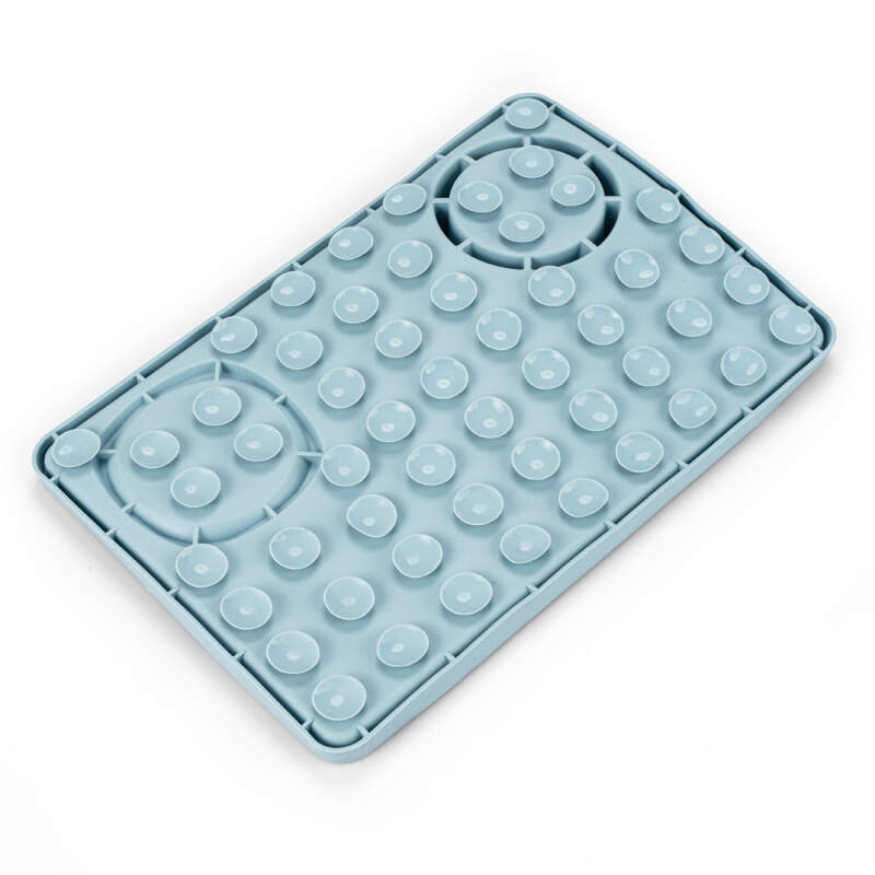 Mata do lizania dla psa Duża Spowalniająca Jedzenie Z ŁOPATKĄ 30x20 cm - obrazek 3