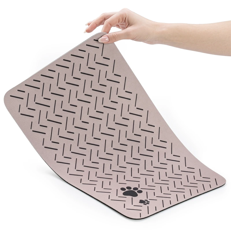 Podkładka pod Miskę dla Psa Kota 30x50 cm Mata Antypoślizgowa Wodoodporna - obrazek 3