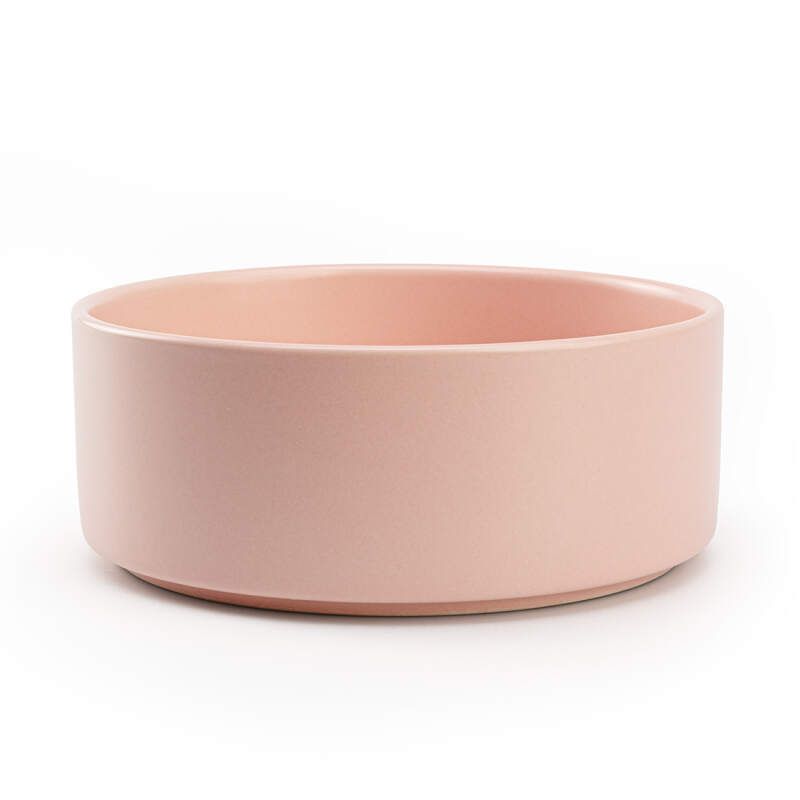 Miska dla Psa Kota Ceramiczna 400 ml Ø 12,7 cm Różowa Miseczka Szczeniaka - obrazek 3