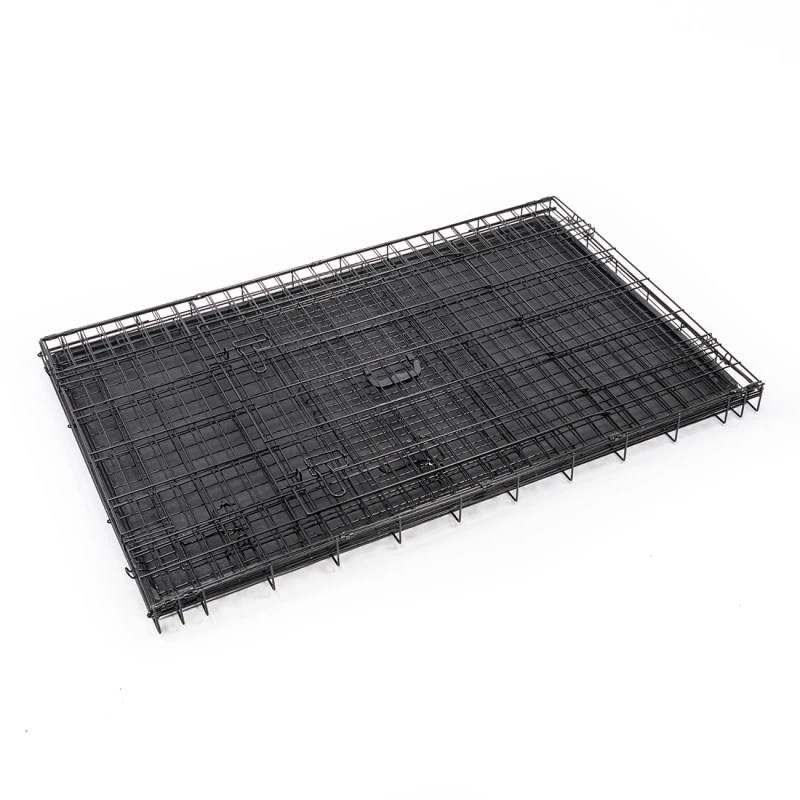 Klatka dla psa kennelowa Metalowa Składana Duża Kojec Zwierząt 120x75x81 XXL - obrazek 4