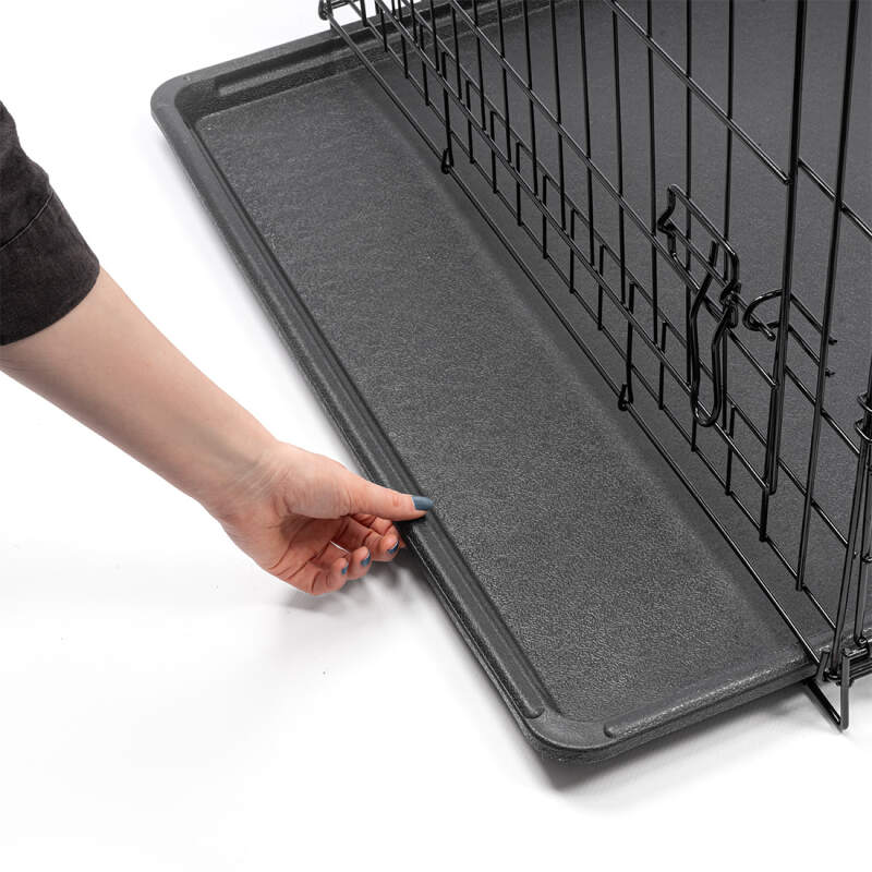 Klatka dla psa kennelowa Metalowa Składana Duża Kojec Zwierząt 120x75x81 XXL - obrazek 7