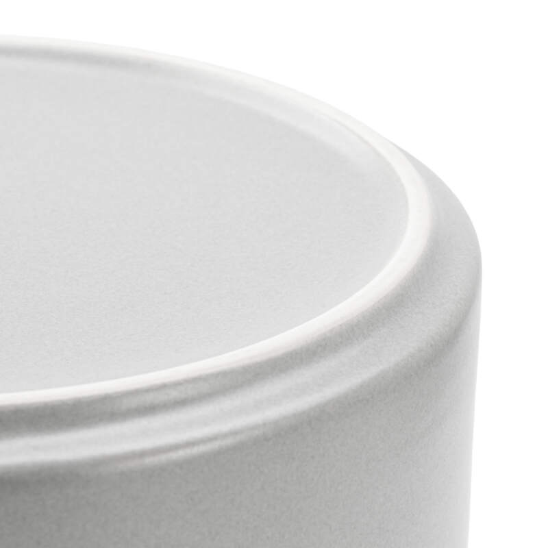 Miska dla Psa Duża Ceramiczna 850 ml Ø 15,5 cm Szara Na Karmę Wodę Stabilna - obrazek 8