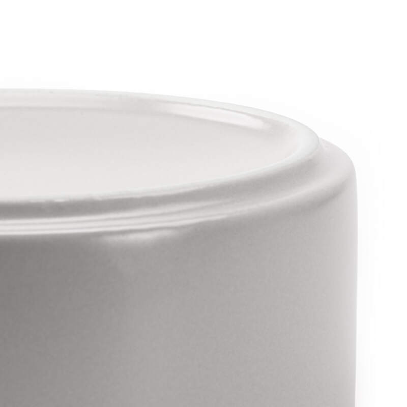 Miska dla Psa Kota Ceramiczna 400 ml Ø 12,7 cm Szara Miseczka Szczeniaka - obrazek 9