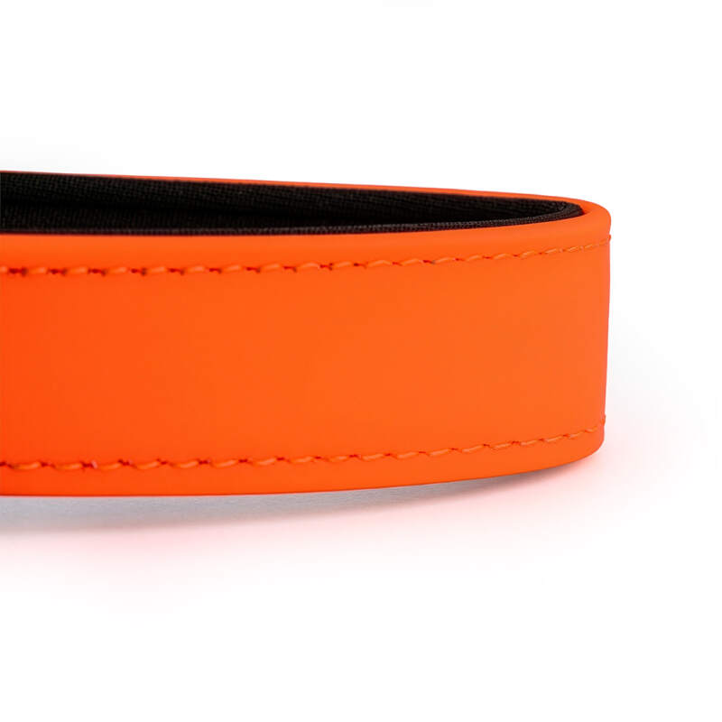 Smycz dla Psa 5m Wodoodporna RAGI – Taśma PVC Pomarańczowa Neon - obrazek 4